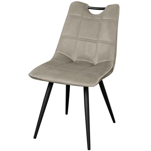 cumpără Scaun Deco Confort Catifea Beige HLR9 + Black leg DC-18135 în Chișinău 