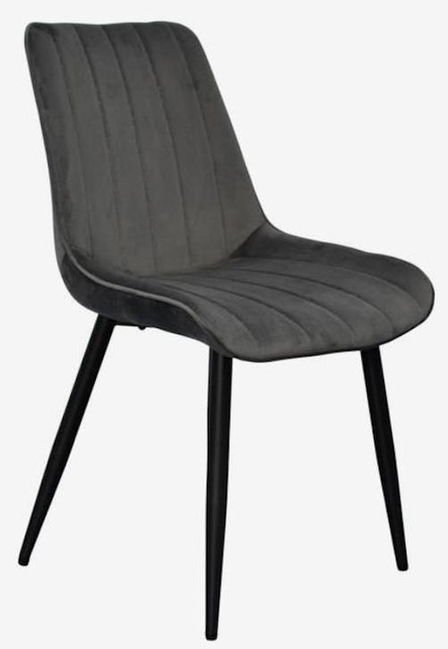 купить Комплект стол и стулья Evelin di Costacurta стол DT 404-3B + 3 стула YTC-055B Dark grey в Кишинёве 