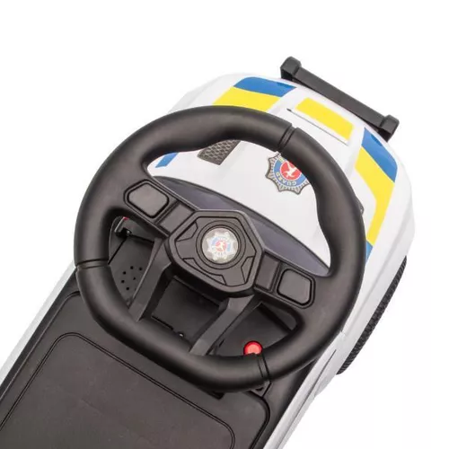 cumpără Tolocar Kids car 8410063 White "Police Ride-On Car" pentru copii, cu volan muzical în Chișinău 