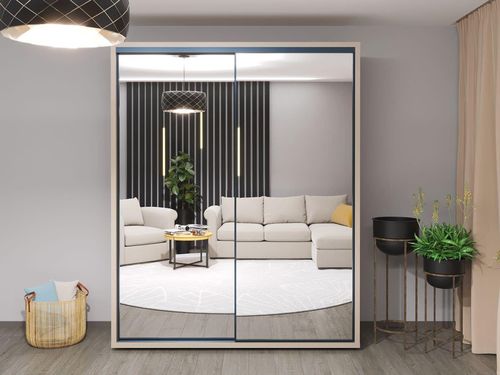 cumpără Dulap Bayro Parma 1800x2250x600 серый камень, купе în Chișinău 