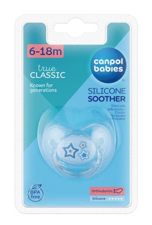 купить Пустышка Canpol 22/567 силик. ортод 18+ мес Newborn baby в Кишинёве 