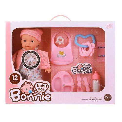 купить Кукла Essa LD9905E Bonnie cu 12 sunete și cu accesorii, 30 cm в Кишинёве 