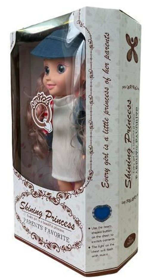 cumpără Păpușă Essa YL005(B2) Păpușă cu control tacti cu păr roz, 34 cm în Chișinău 