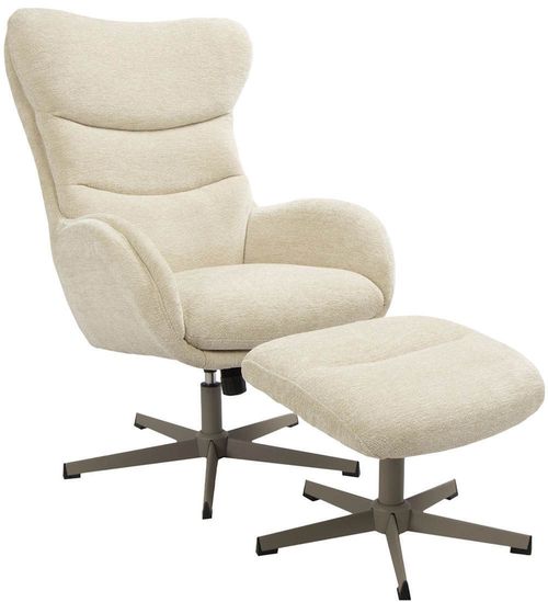 cumpără Fotoliu Deco Puffy ROE-042 Beige (FABB RAVEN 28) în Chișinău 