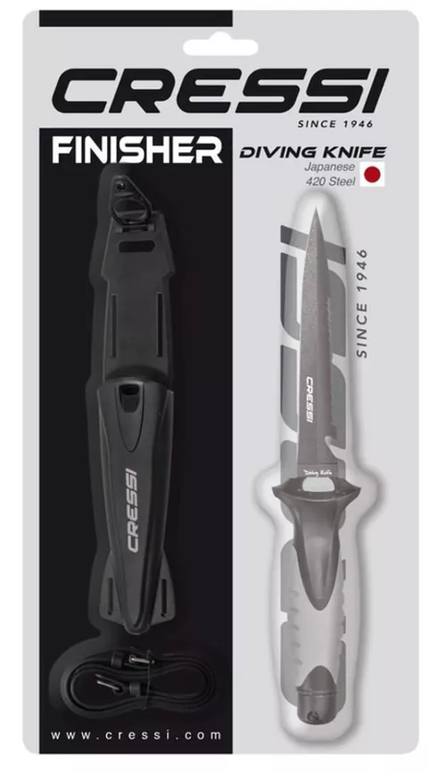 cumpără Cuțit turistic Cressi-Sub Cutit FINISHER (RC559300) în Chișinău 