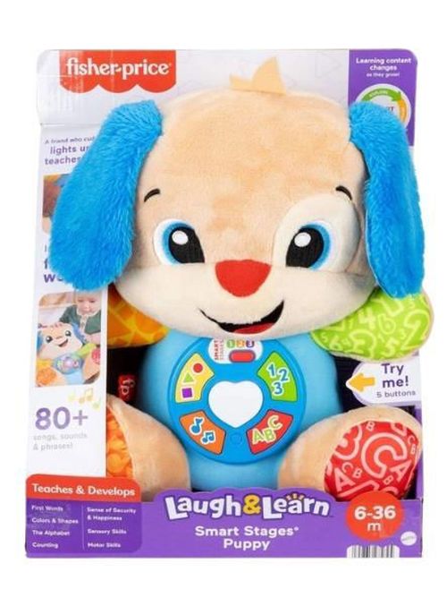cumpără Jucărie de pluș Fisher Price JFD24 Cățelul Laugh&Learn (ro.) în Chișinău 