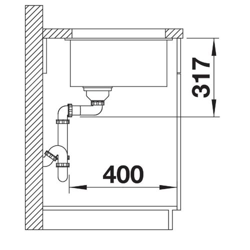 купить Мойка кухонная Blanco Etagon 500-U (527258) в Кишинёве 
