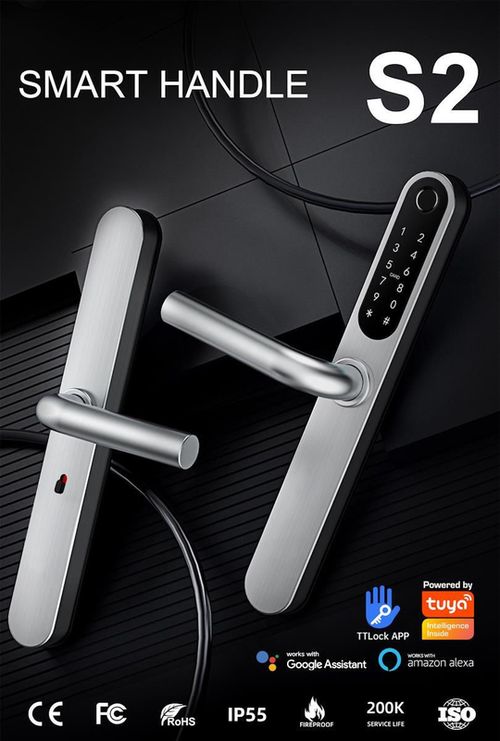 купить Умный дверной замок TTLock S2 Sliver в Кишинёве 