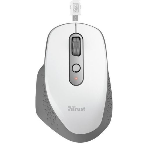 cumpără Mouse Trust Ozaa Rechargeable White în Chișinău 