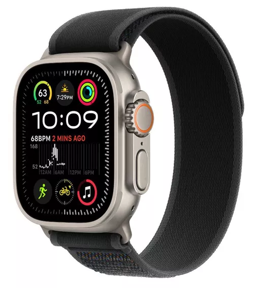 купить Ремешок Apple 49mm Black Trail Loop - S/M MXTQ3 в Кишинёве 