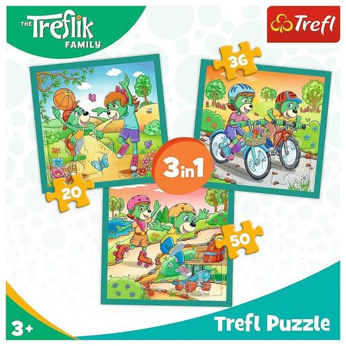 cumpără Puzzle Trefl 34872 Puzzle 3in1 Trefliks în Chișinău 