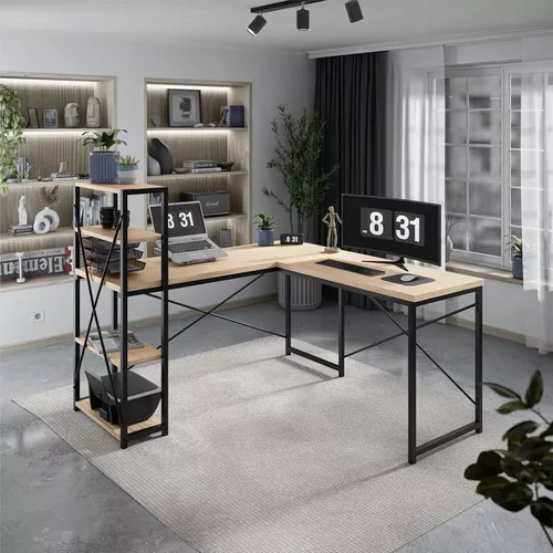 купить Офисный стол Mark Adler Leader 5.9 Oak в Кишинёве 