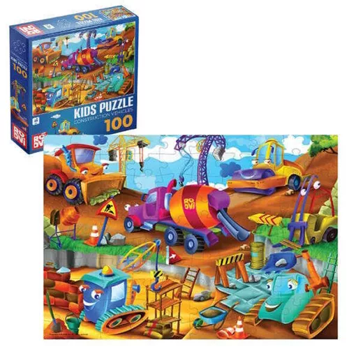 cumpără Puzzle Trefl 079619-03 Construcții, 100elem în Chișinău 