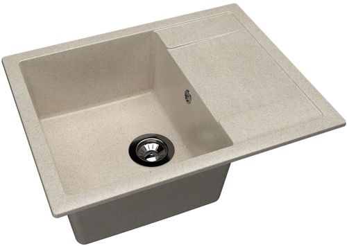 cumpără Chiuvetă bucătărie Dr.Gans Tehno 650х510х217 Bej/Latte în Chișinău 