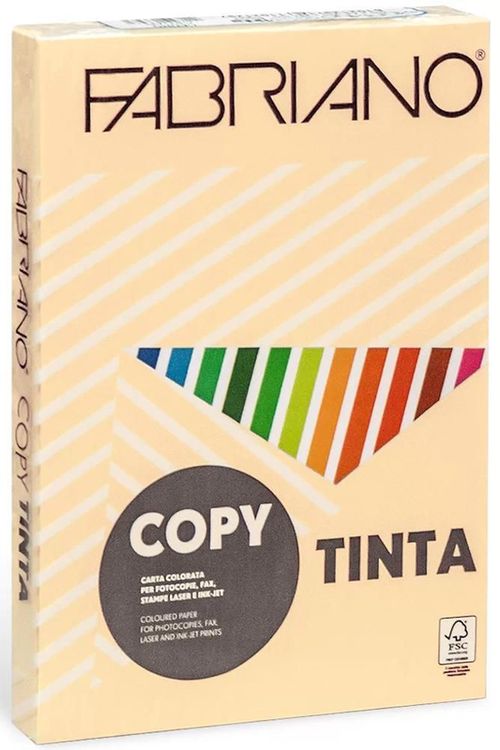 купить Бумага офисная Fabriano 61316021 Hartie Tinta A4, 160g/m2, 250 foi albicocca в Кишинёве 