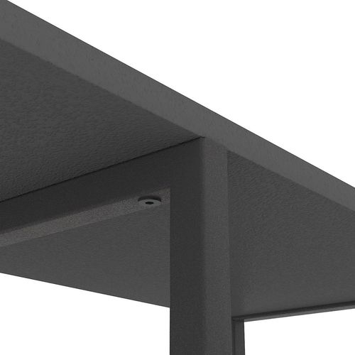 купить Cтеллаж складской Nex Home Raft metalic Loft Cascade 1780x700x300mm, 7 nivele, PAL, Anthracite/Anthracite в Кишинёве 