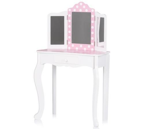 купить Набор детской мебели Chipolino DIWH02501321 столик со стульчиком Cpink Dots в Кишинёве 