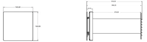 купить Рекуператор Nobus NBSVT100-Wf rezidential 100mm 50m3/h в Кишинёве 