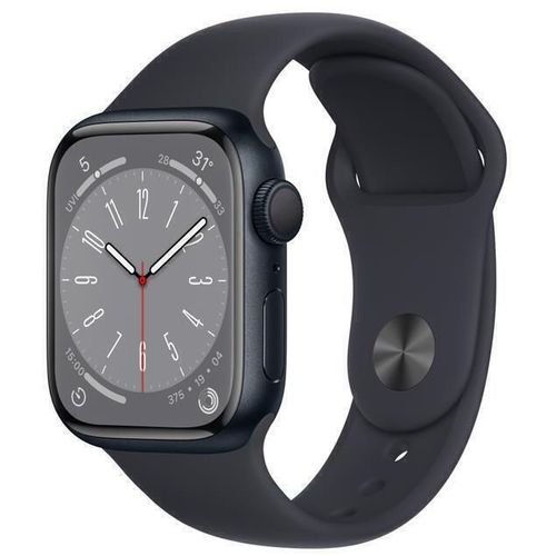 купить Смарт часы Apple Watch Series 8 GPS 41mm Midnight Aluminium Case MNP53 в Кишинёве 