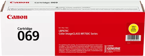 купить Картридж для принтера Canon 069 Y (5091C002), yellow for i-SENSYS MF752Cdw/ MF754Cdw/ LBP673Cdw в Кишинёве 