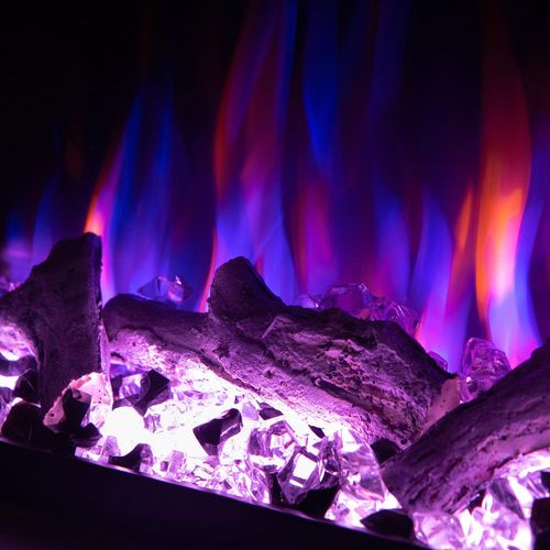 купить Камин электрический ArtFlame Columb & Tomas, 1050x1250x300mm, Alb в Кишинёве 