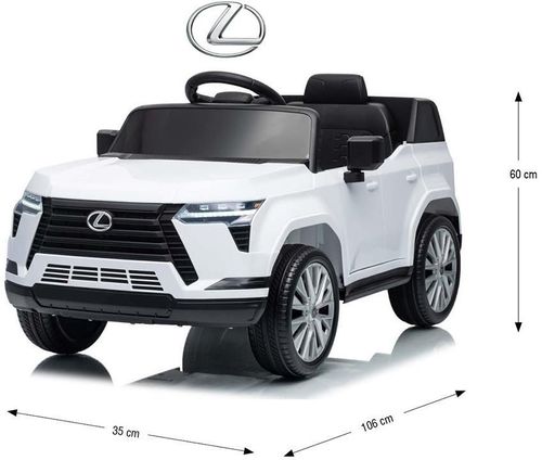 купить Электромобиль Milly Mally 59521 Lexus GX550 white в Кишинёве 