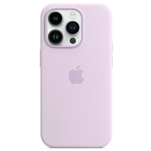 cumpără Husă pentru smartphone Apple iPhone 14 Pro Silicone Case with MagSafe, Lilac MPTJ3 în Chișinău 