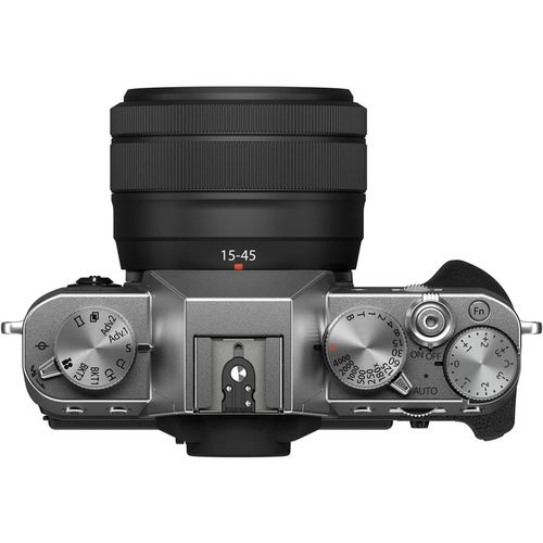 купить Фотоаппарат беззеркальный FujiFilm X-T30 II silver/XC15-45mm Kit в Кишинёве 