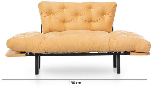 cumpără Canapea Trendy Nitta Mustar 70x85x155cm în Chișinău 