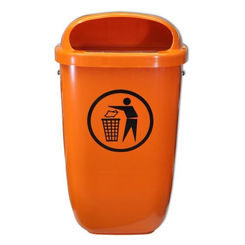 cumpără Coș de gunoi Sulo 1052434 PLASTIC 50L, orange în Chișinău 