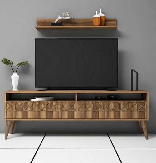 купить Тумба напольная для TV Trendy Linie, Nuc 150x50x30cm в Кишинёве 