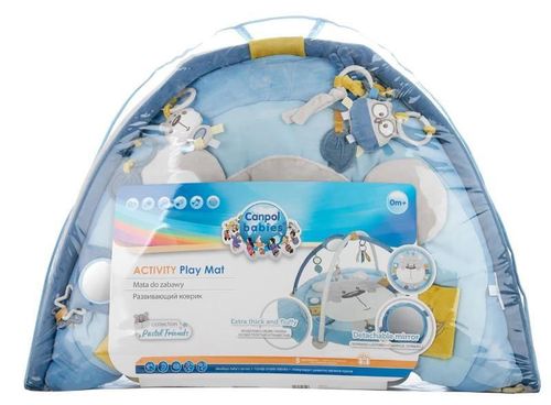 купить Игровой комплекс для детей Canpol 68/078 Развивающий коврик 0+ Pastel Friends в Кишинёве 