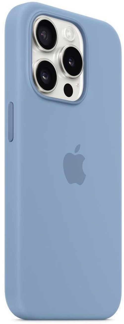 купить Чехол для смартфона Apple iPhone 15 Pro Silicone MagSafe Winter Blue MT1L3 в Кишинёве 