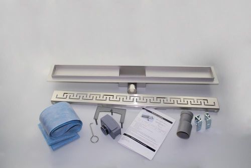 купить Душевой трап Uniplast 21537 700 x 70 mm D. 50 x 90° ZIPPER (Молния) FLH40-A2 С03 в Кишинёве 