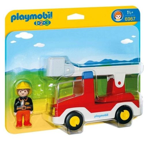 cumpără Mașină Playmobil PM6967 Ladder Unit Fire Truck 1.2.3 în Chișinău 