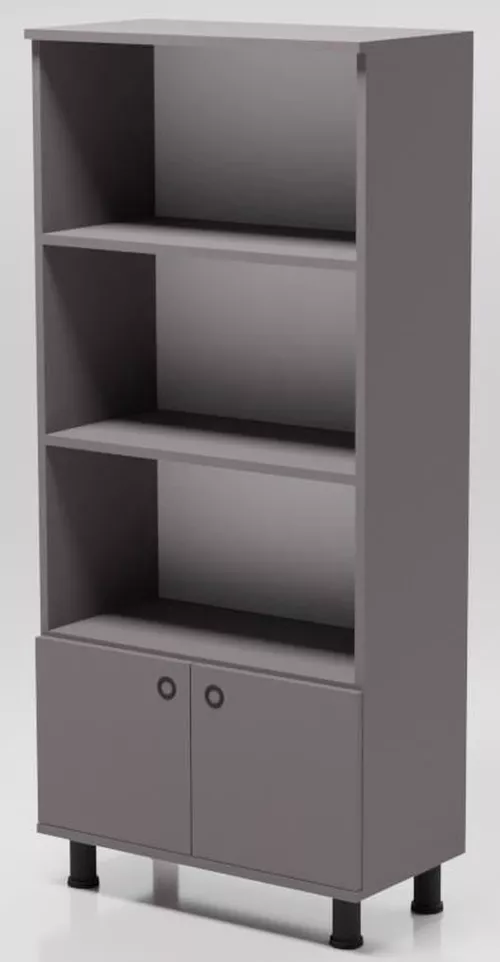 купить Офисный шкаф Smartex Mediu Графит в Кишинёве 