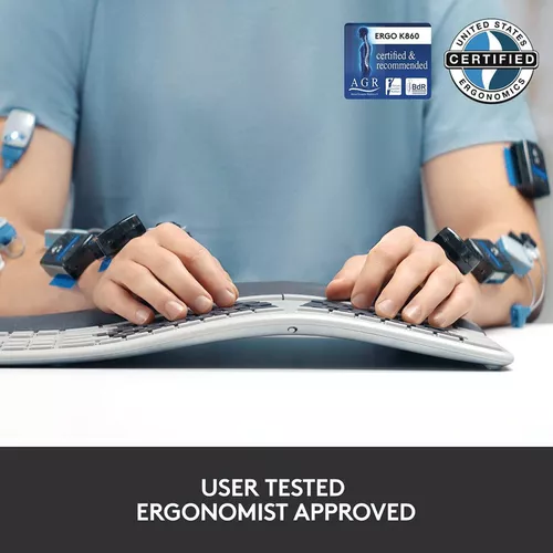 купить Клавиатура Logitech Ergo K860 - Graphite в Кишинёве 