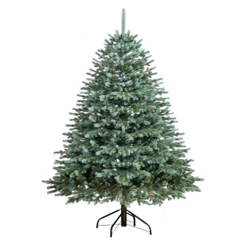 cumpără Brad artificial Promstore 57943 Alaska, ace turnate, 150cm, 505ramuri, verde-albastru, PE în Chișinău 