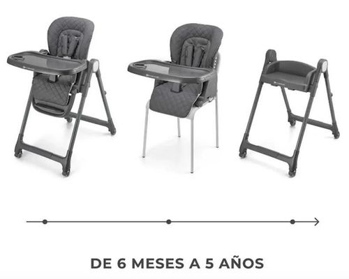 cumpără Scaun de masă KinderKraft KHTULO00GRY0000 Tulo grey în Chișinău 