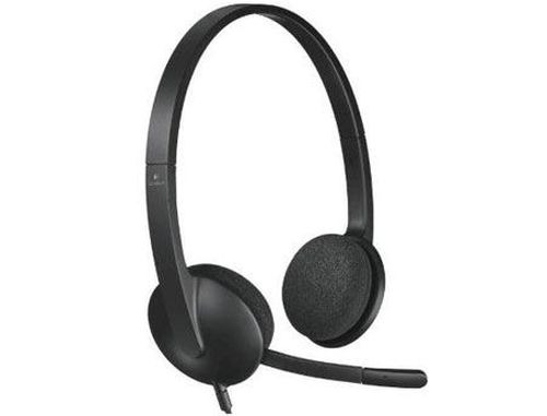 купить Logitech H340 Black USB Headset, Headset: 20Hz-20kHz, Microphone: 100Hz-10kHz, 1.8m cable, 981-000475 (casti cu microfon/наушники с микрофоном) в Кишинёве 