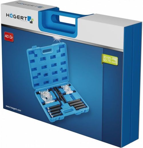 купить Ручной инструмент Hoegert HT8G257 Съёмник подшипников сепараторный, 30-50мм, 50-75мм в Кишинёве 