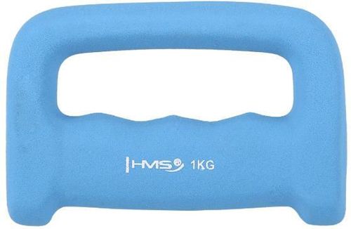 купить Гантель HMS 9459 Gantera anatomic 1kg, Light Blue Neoprene (17-47-121) в Кишинёве 