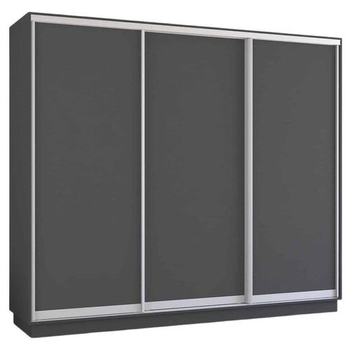 купить Шкаф Mobildor-Lux Fox uși glisante din PAL (260x60x210H cm) Anthracite в Кишинёве 