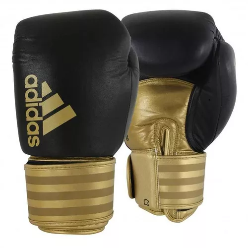 cumpără Articol de box Adidas ADIH200 Hybrid 200 Boxing Gloves Black/Gold 12oz în Chișinău 
