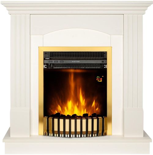 cumpără Șemineu electric ArtFlame Nobira & Gala gold, 950x920x240mm, Vanilie în Chișinău 