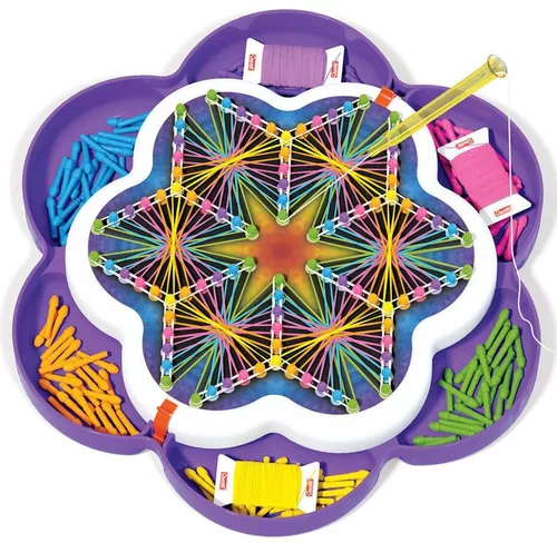 купить Набор для творчества Quercetti 2850 Play Creativo STRING ART Mandala в Кишинёве 