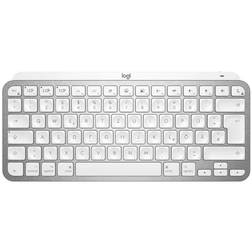 cumpără Tastatură Logitech MX Keys Mini for Mac Wireless Illuminated, Pale Grey în Chișinău 