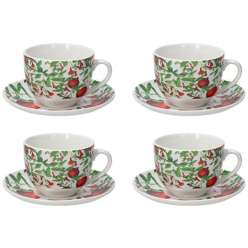 купить Чашка Tognana 54644 Atollo Набор чашек и блюдец, 4шт, Мелограно в Кишинёве 