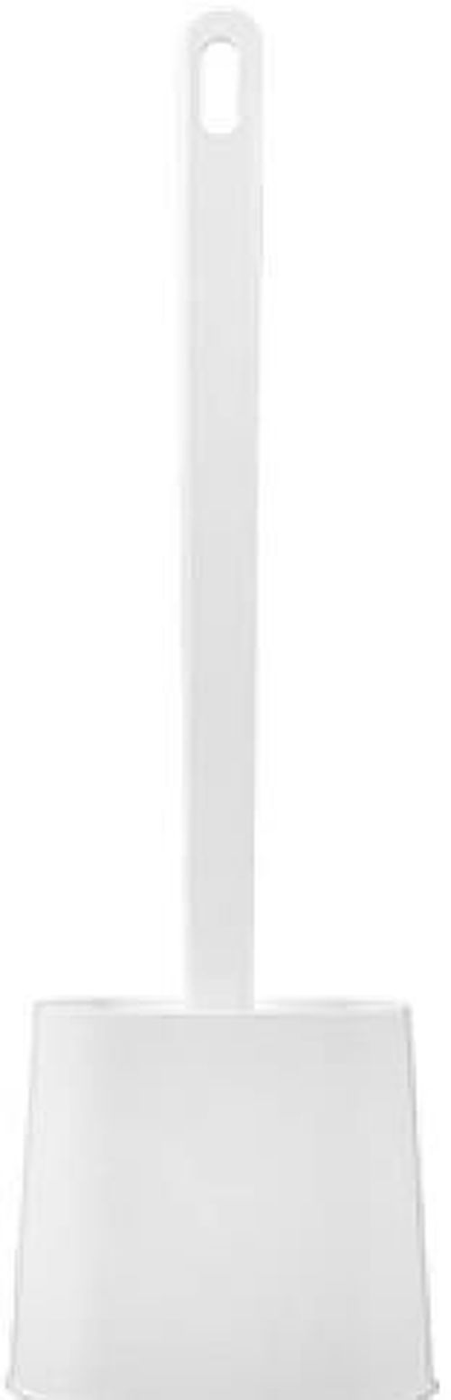 cumpără Perie WC Бытпласт 57618 Econova Slim 11.5x5.8x35.7cm, alb în Chișinău 