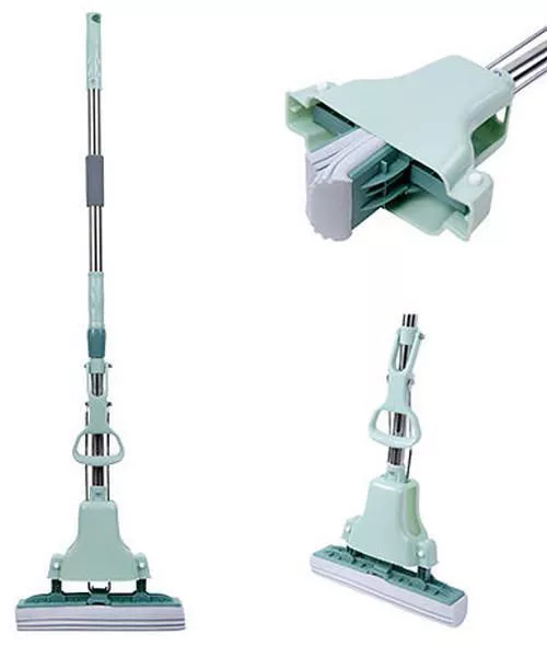 купить Швабра DSV 45964 МОП отжим "бабочка" Regul, насадка ПВА 27cm, ручка 110cm в Кишинёве 